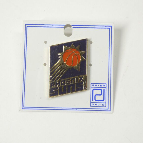 Phoenix Suns Pin 1992 Peter David NBA Basketball Vintage 1990s - Picture 1 of 6